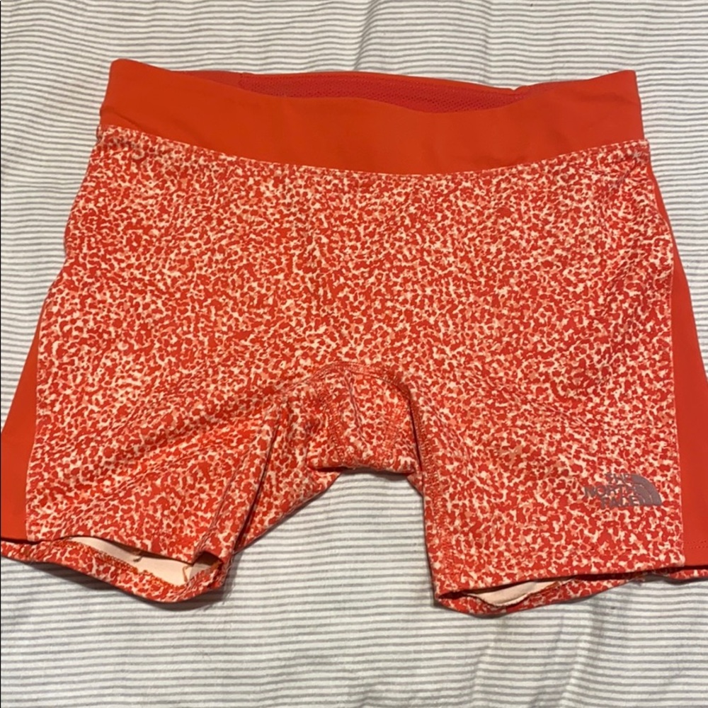 The North Face spandex shorts well loved